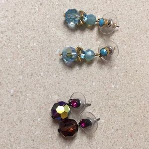 Two pairs of Earrings